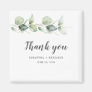 Search for thank you wedding magnets Floral