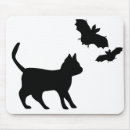 Search for black bat mouse mats Halloween