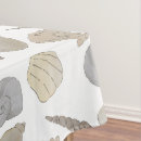 Search for beach house tablecloths Sea shells