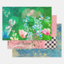 Search for dragonflies wrapping paper Chic