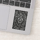 Search for indian warrior stickers Tribal