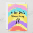 Search for rainbow art party invitations Paint