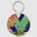 Search for fleur round key rings Gold