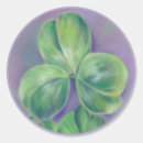 Search for three leaf clover stickers St patricks day