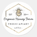 Search for fresh honey stickers Honeycomb