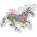 Search for colourful unicorn stickers Purple