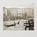 Search for black and white italy postcards Venezia
