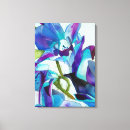 Search for purple blue orchid art Botanical