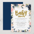 Search for navy and gold baby shower invitations Gender neutral