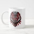Search for wolf design mugs Spirit animal