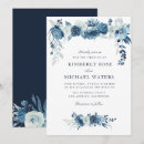 Search for moonlight wedding invitations Navy