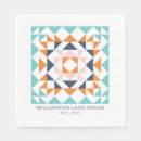 Search for navy and orange napkins Colourful