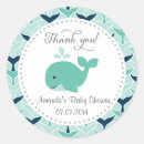 Search for whale thank you stickers Gender neutral