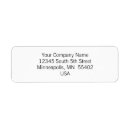 Search for basic return address labels Plain