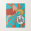 Search for retro comics puzzles Woman