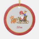 Search for santa claus face christmas tree decorations Saint nick