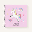 Search for cute unicorn notebooks Pink