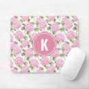 Search for hydrangeas standard mouse mats Pink