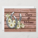 Search for horse shoe wedding invitations Horseshoes