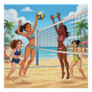 Search for volleyball posters Beach