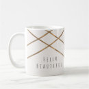 Search for gold lines mugs Elegant