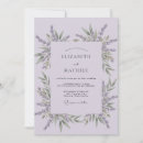 Search for provence invitations Lavender