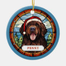 Search for newfoundland dog christmas tree decorations Cute