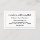 Search for physician business cards Basic