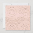 Search for embossed invitations Pink
