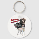 Search for yellow lab key rings Black