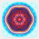 Search for red mandala stickers Bright