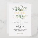 Search for modern watercolor floral wedding invitations Gold