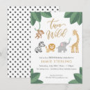 Search for baby boy second birthday invitations Jungle animals