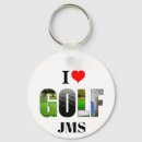 Search for golf key rings Monogrammed