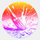Search for paint brush stickers Black and white