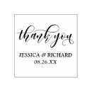 Search for wedding thank you rubber stamps Stylish