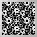 Search for black and white flower posters Vintage