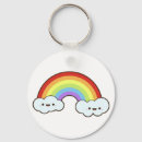 Search for rainbow cloud key rings Happy