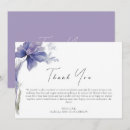 Search for purple wedding thank you cards Watercolor floral