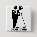 Search for game over wedding badges Groom