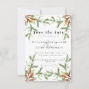 Search for fall leaves save the dates Calligraphy