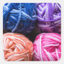 Search for cute knitting stickers Wool