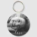Search for calligraphy key rings Black and white