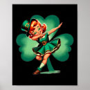 Search for vintage leprechaun art Lucky