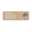 Search for beach sand return address labels Rustic