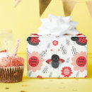 Search for ladybugs wrapping paper Birthday