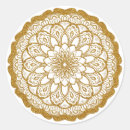 Search for gold mandala stickers Meditation