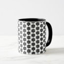 Search for black white yellow mugs Polka dots