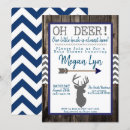 Search for buck baby shower invitations Hunting