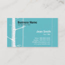 Search for birch tree business cards Forest